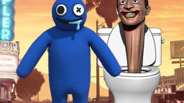 Rainbow Monster VS Skibidi Toilet
