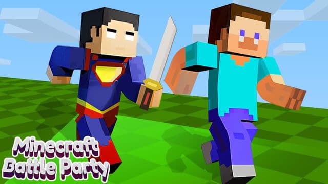 Minecraft Battle Party