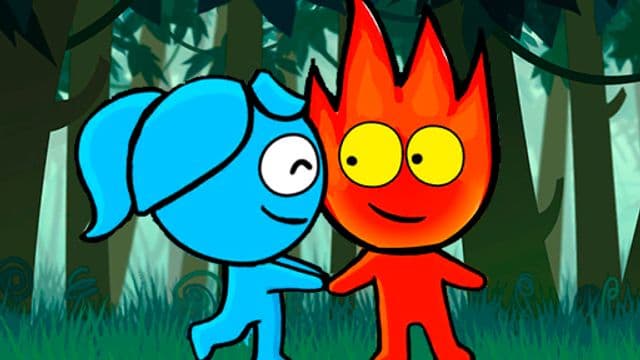 Red boy and Blue Girl Forest Adventure