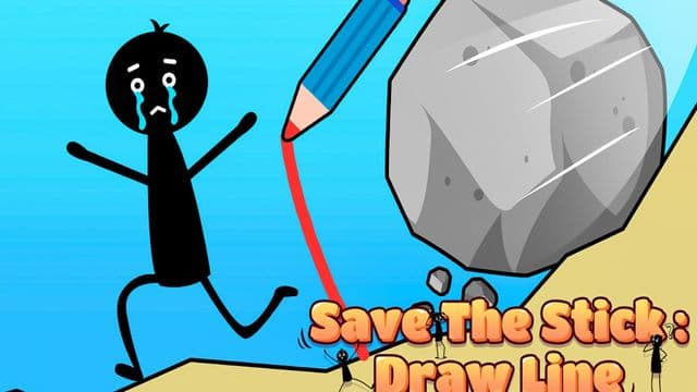 Save The Stick Draw Line