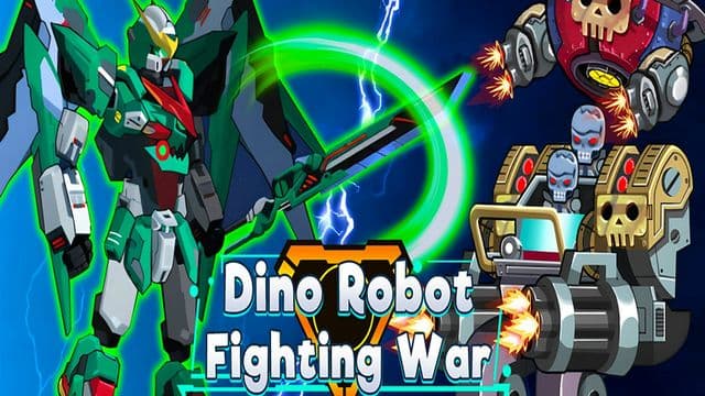 Dino Robot Fighting War