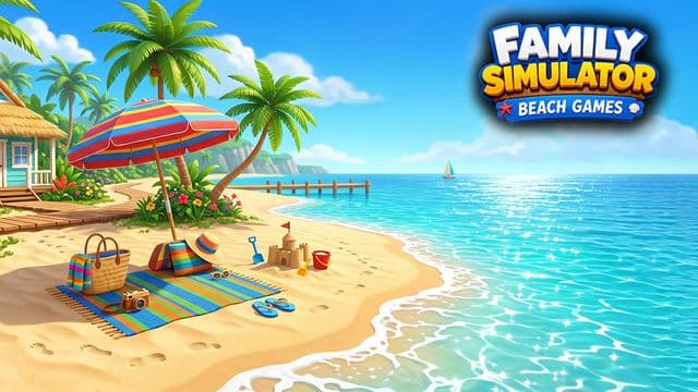 Family Simulator Beach Games
