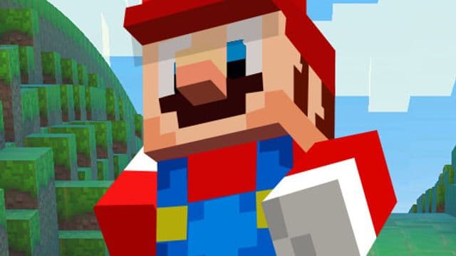 Super Mario MineCraft Runner