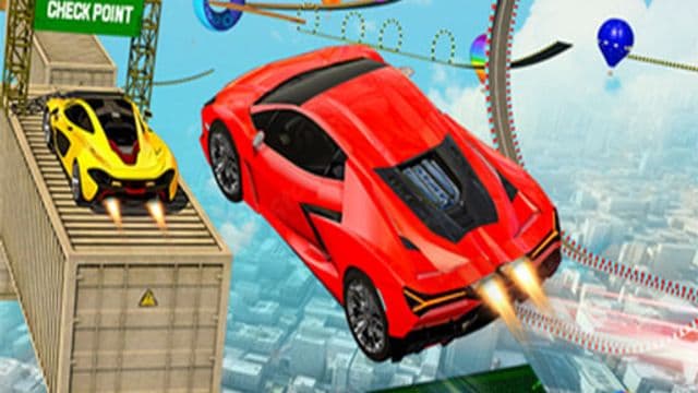 Crazy Car Stunt Descent GT