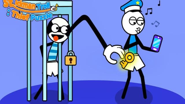 Stickman Troll Thief Puzzle