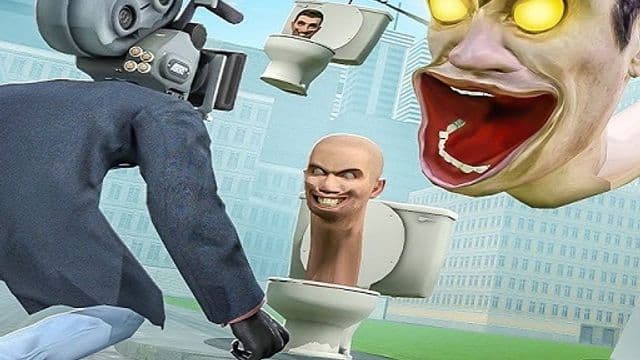 Skibidi Toilet TopDown Survival
