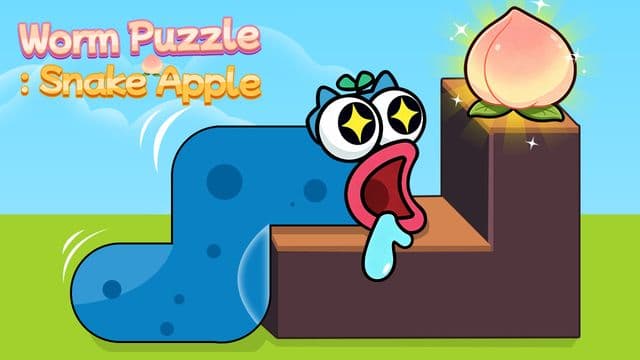 Worm Puzzle Snake Apple