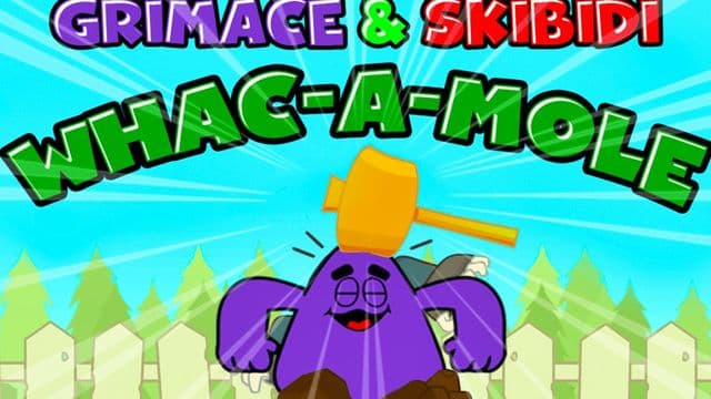 Grimace And Skibidi Whack A Mole